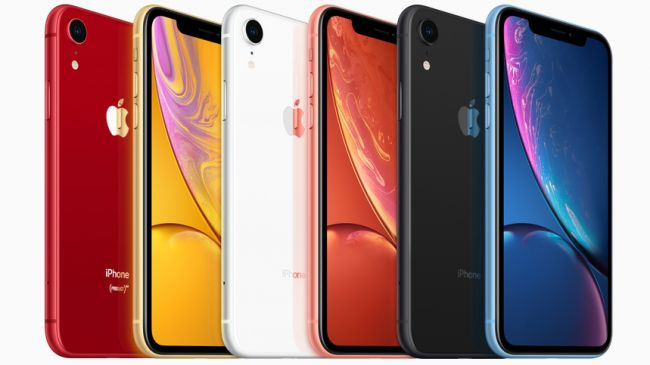 iPhone XR in all colours