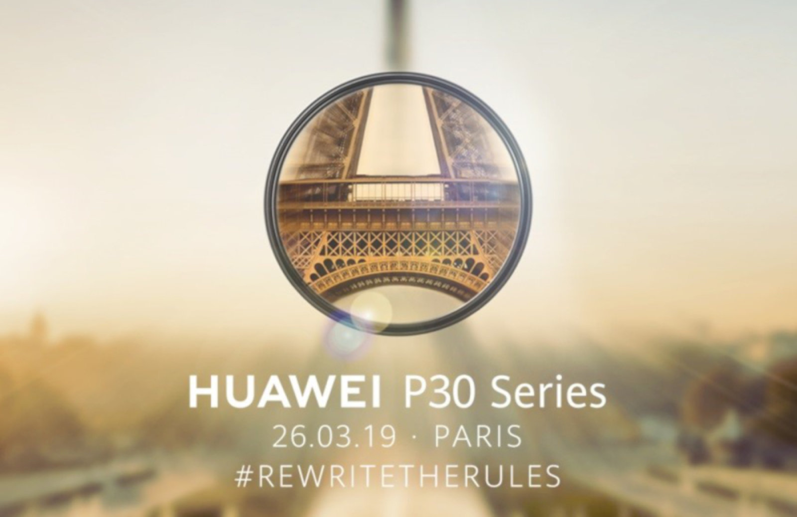 Huawei P30 launch event