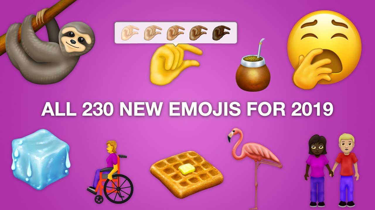 New emoji for 2019