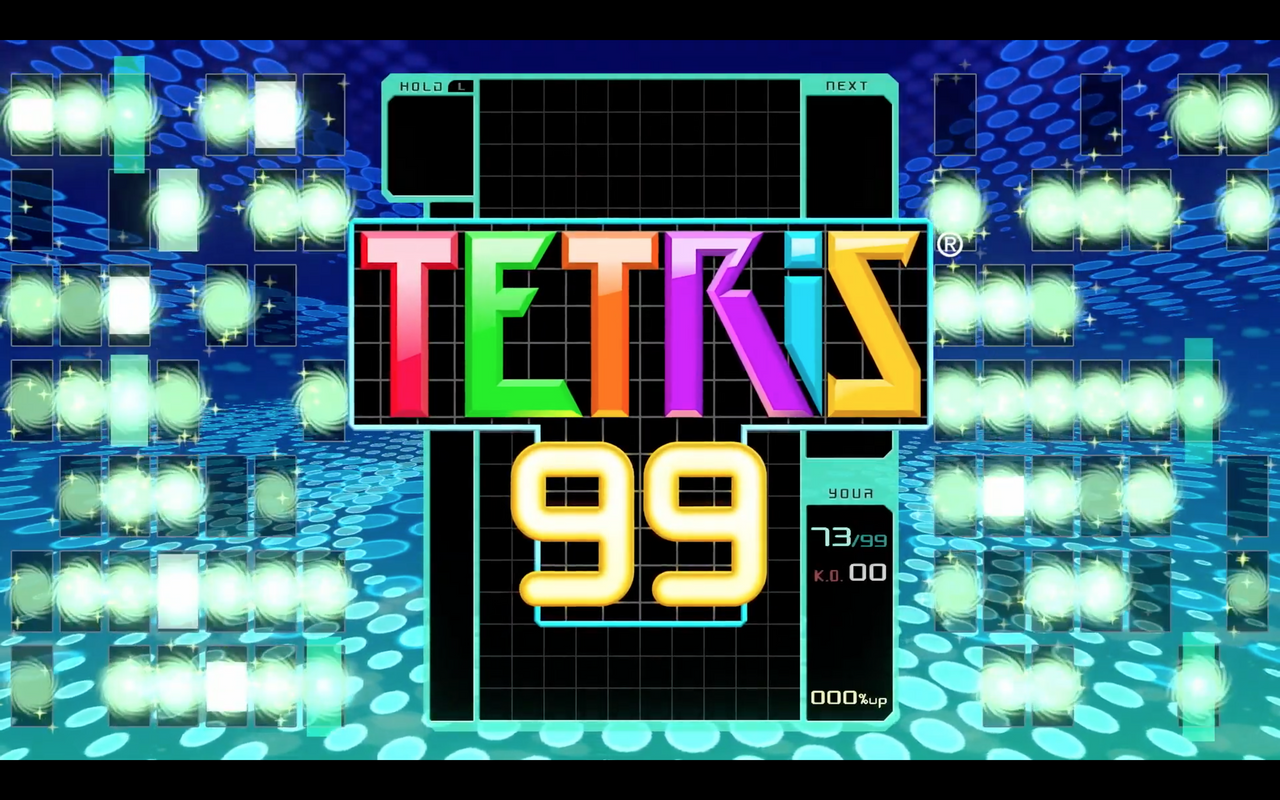 Tetris 99 screen
