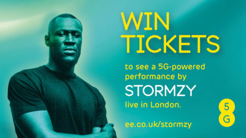 Stormzy is performing a live gig over 5G with EE
