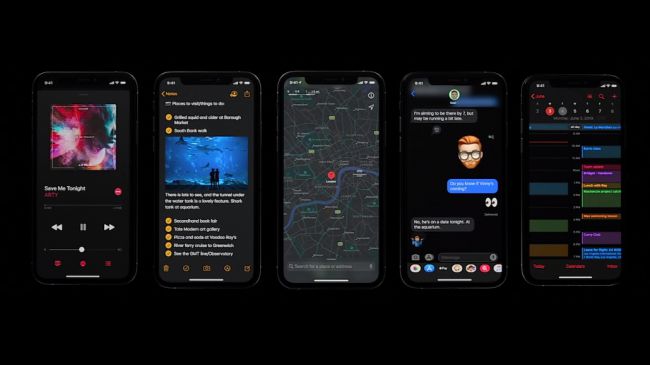 Dark Mode for iPhone