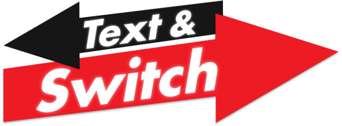 Text to switch mobile networks