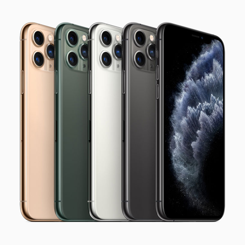 iPhone 11 Pro all colours