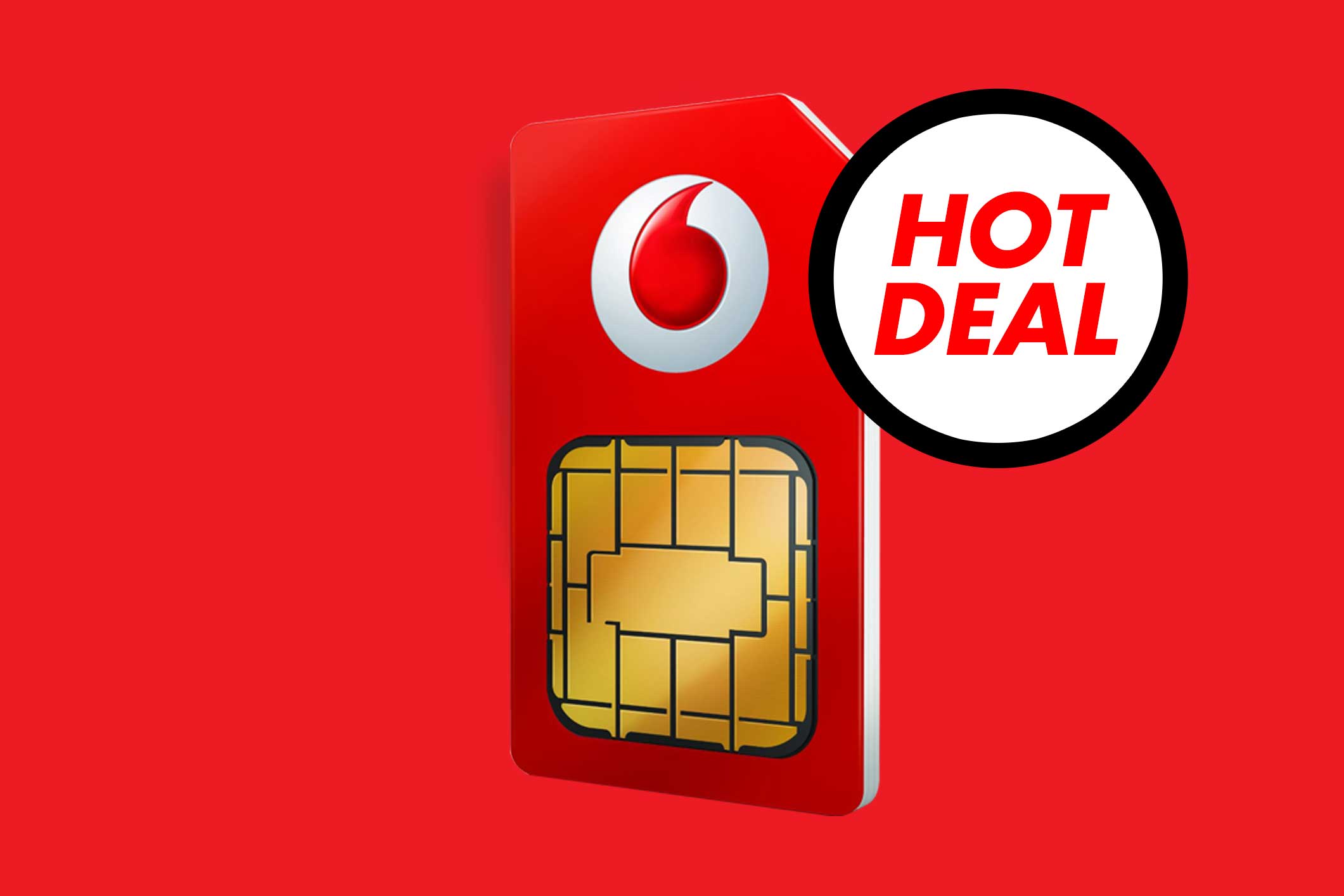 Vodafone hot sim only deal