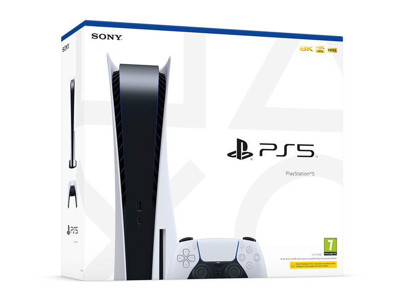 Sony PS5 console box
