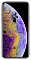 iPhone XS silver front